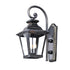 Maxim Knoxville Outdoor Wall Mount Model: 1137CLBZ