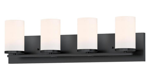 Maxim Lateral 4 Light Bath Vanity Model: 10284SWBK