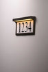 Maxim LED Address Light Frame Model: 53610BK