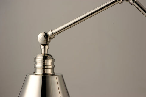 Maxim Library 1 Light Floor Lamp Model: 12228PN