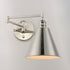 Maxim Library 1 Light Wall Sconce Horizontal Swing Model: 12220BK