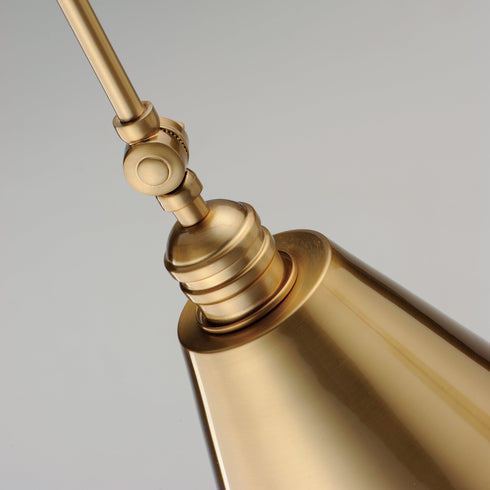Maxim Library 1 Light Wall Sconce Model: 12224BK