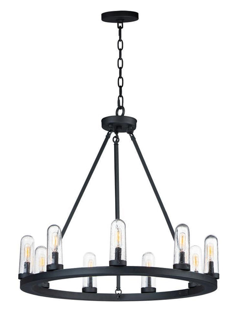 Maxim Lido 9 Light Outdoor Chandelier Model: 30019CDBK