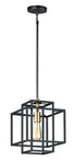 Maxim Liner 1 Light Pendant Model: 10246BKSBR