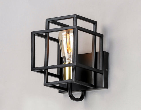 Maxim Liner 1 Light Wall Sconce Model: 10241BKSBR