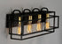 Maxim Liner 4 Light Bath Vanity Model: 10244BKSBR