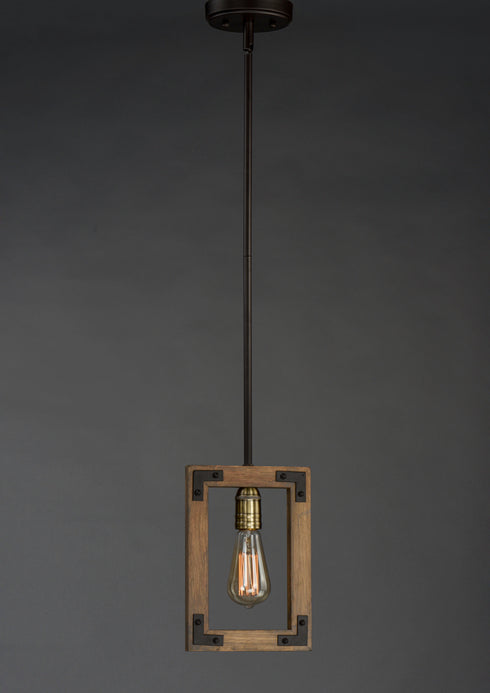 Maxim Lodge 1 Light Pendant Model: 20331WOBZ