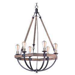Maxim Lodge Chandelier Model: 20337WOBZ