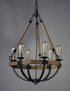 Maxim Lodge Chandelier Model: 20335WOBZ
