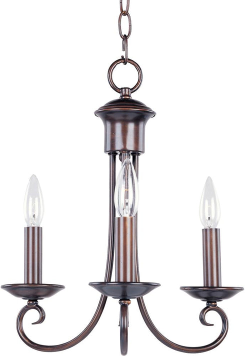 Maxim Loft 3 Light Chandelier Model: 70003OI
