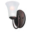 Maxim Logan 1 Light Wall Sconce Model: 10051FTOI