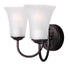Maxim Logan 2 Light Bath Vanity Model: 10052FTOI