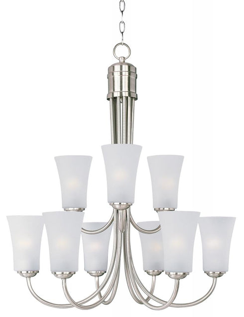 Maxim Logan 9 Light Chandelier Model: 10046FTOI