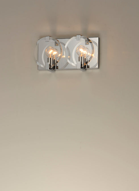 Maxim Looking Glass Wall Sconce Model: 21292CLPC