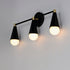 Maxim Lovell 3 Light Bath Vanity Model: 11263BKSBR