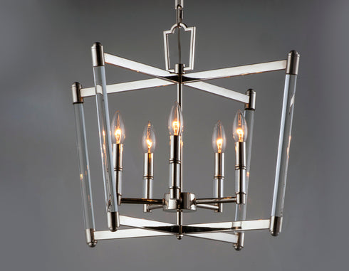 Maxim Lucent 5 Light Chandelier Model: 16103CLPN