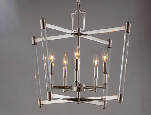 Maxim Lucent 5 Light Chandelier Model: 16103CLPN