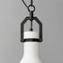 Maxim Lumi Single Pendant Model: 12383WTBK