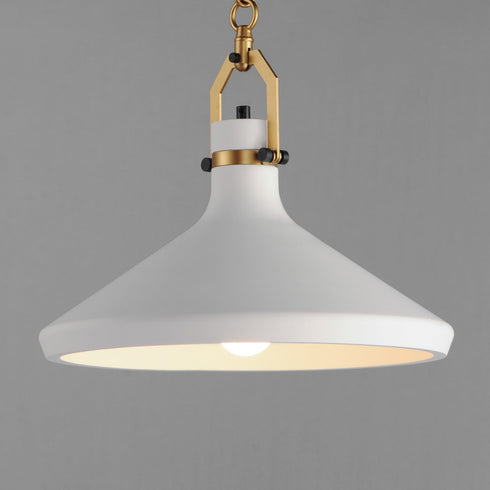 Maxim Lumi Single Pendant Model: 12386WTSBR