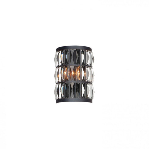 Maxim Madeline 2 Light Wall Sconce Model: 21812BCBK