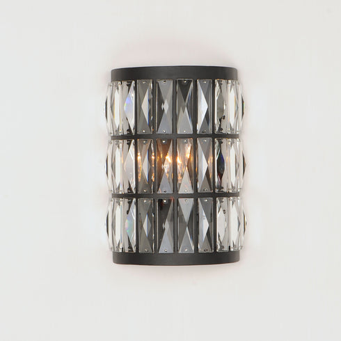 Maxim Madeline 2 Light Wall Sconce Model: 21812BCBK