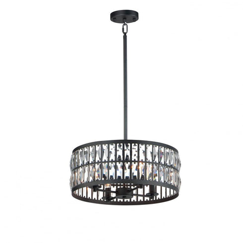 Maxim Madeline 4 Light Pendant Model: 21815BCBK