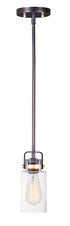 Maxim Magnolia 1 Light Mini Pendant Model: 91070CLBZGLD