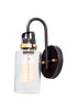 Maxim Magnolia Wall Sconce Model: 30170CLBZGLD