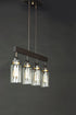 Maxim Magnolia Linear Pendant Model: 30176CLBZGLD