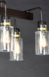 Maxim Magnolia Linear Pendant Model: 30177CLBZGLD