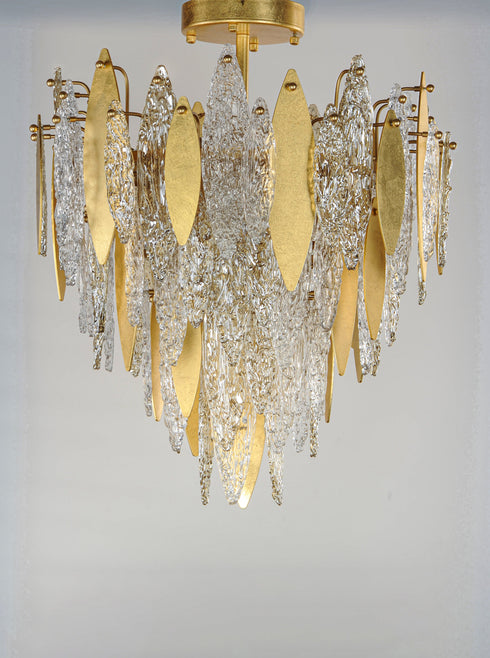 Maxim Majestic Flush Mount Model: 32320CLCMPGL