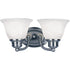 Maxim Malaga 2 Light Bath Vanity Model: 2687MRSN