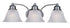 Maxim Malaga 3 Light Bath Vanity Model: 2688MROI