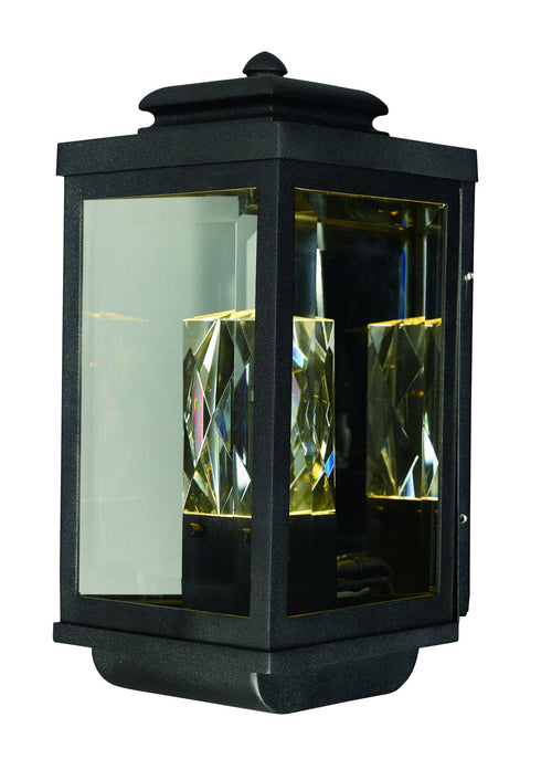 Maxim Mandeville LED 2 Light Outdoor Wall Lantern Model: 53524CLGBK