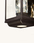 Maxim Mandeville LED 2 Light Outdoor Wall Lantern Model: 53524CLGBK