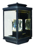 Maxim Mandeville LED 2 Light Outdoor Wall Lantern Model: 53526CLGBK