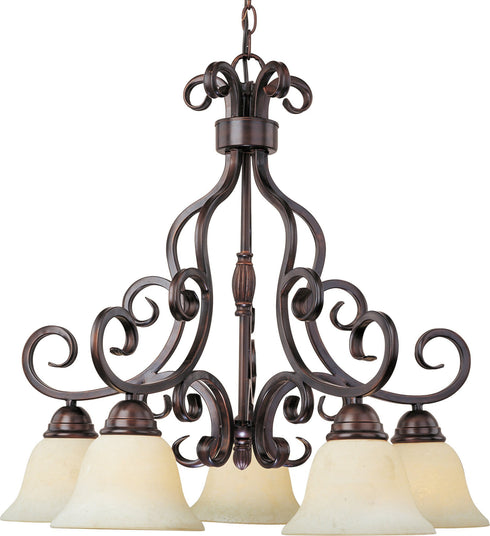 Maxim Manor Down Light Chandelier Model: 12206FIOI