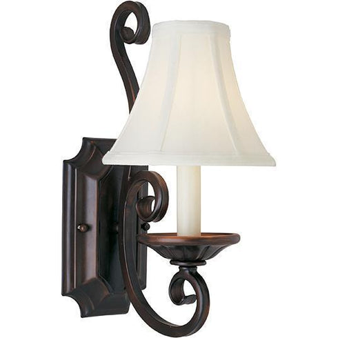 Maxim Manor Wall Sconce Model: 12217OI/SHD123