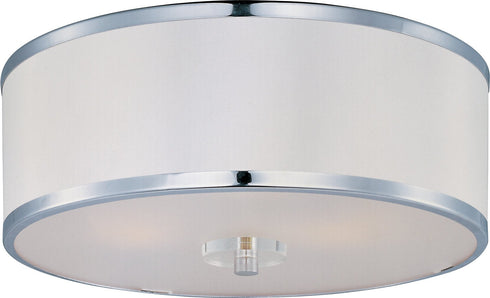 Maxim Metro 3 Light Semi Flush Mount Model: 39821BCWTPC