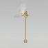 Maxim Metropolis Pin Up Wall Sconce Model: 24980TCSBR