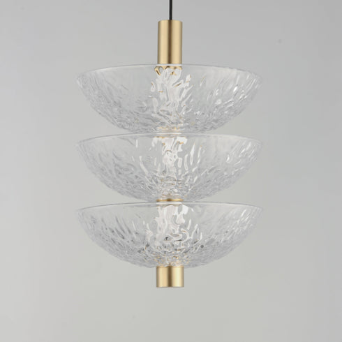 Maxim Metropolis Single Pendant Model: 24983TCSBR
