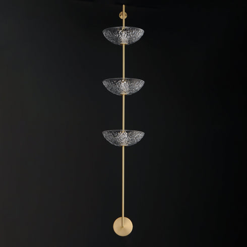 Maxim Metropolis Wall Sconce Model: 24989TCSBR