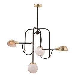 Maxim Mingle LED Chandelier Model: 21666WTBZSBR