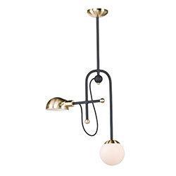 Maxim Mingle LED Single Pendant Model: 21664WTBZSBR