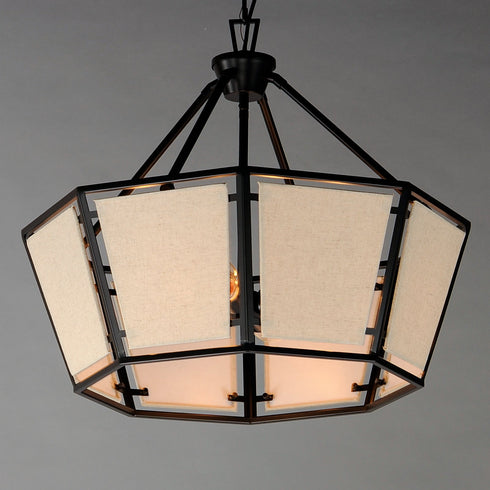 Maxim Montauk 4 Light Chandelier Model: 20265CVBK