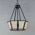 Maxim Montauk 4 Light Chandelier Model: 20265CVBK