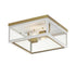 Maxim Neoclass Outdoor Flush Mount Model: 30059CLBKGLD