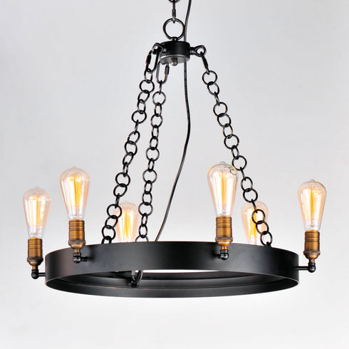 Maxim Noble Chandelier Model: 26273BKNAB