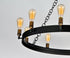 Maxim Noble Chandelier Model: 26275BKNAB/BUI