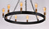 Maxim Noble Chandelier Model: 26275BKNAB/BUI